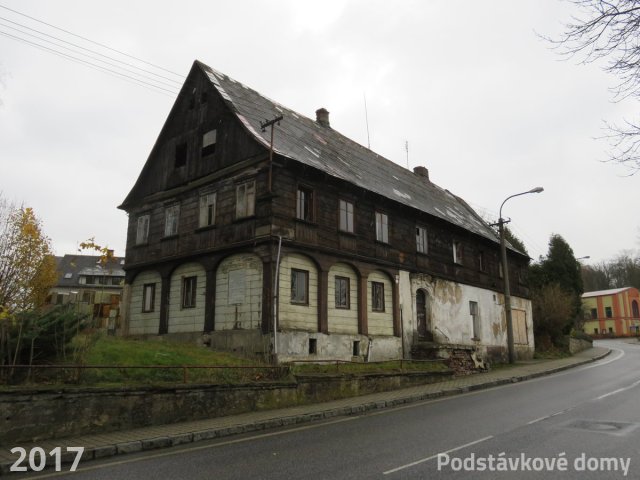 Krásná Lípa č. p. 262 - Pohled na objekt (Zdroj: S. Šulcová, 2017)