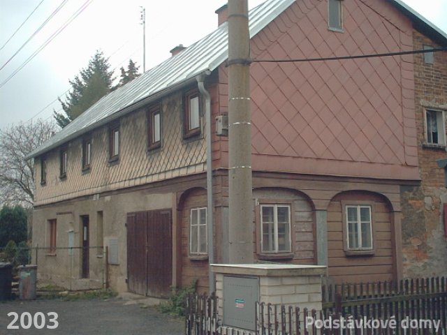 Krásná Lípa č. p. 712 - Pohled na objekt (Zdroj: TUR Šluknovsko, 2003)