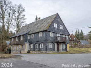 Brtníky č. p. 153 - Pohled na objekt z jihovýchodu (Zdroj: S. Šulcová, 2024)
