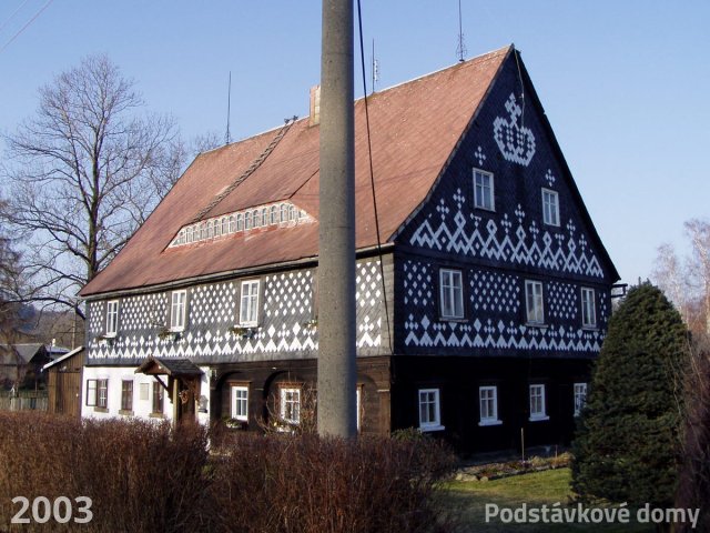 Staré Křečany č. p. 15 - Pohled na objekt (Zdroj: TUR Šluknovsko, 2003)