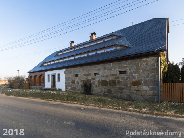 Staré Křečany č. p. 16 - Pohled na objekt (Zdroj: S. Šulcová, 2018)