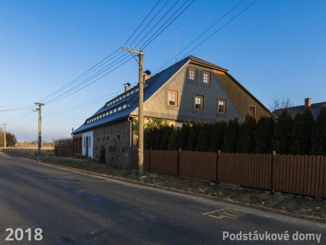 Staré Křečany č. p. 16 - Pohled na objekt (Zdroj: S. Šulcová, 2018)
