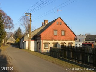 Staré Křečany č. p. 226 - Pohled na objekt (Zdroj: S. Šulcová, 2018)