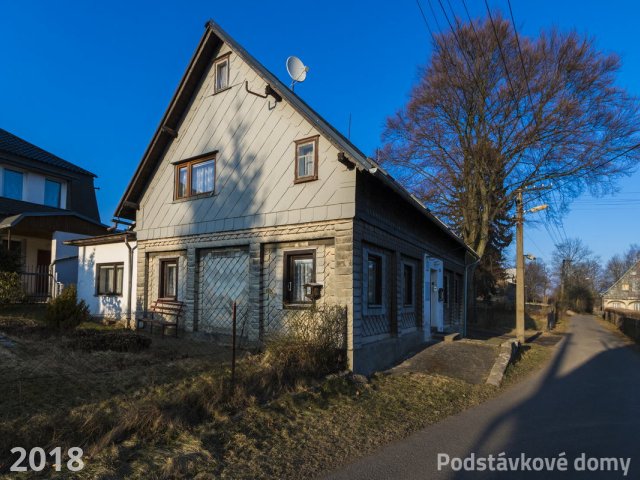 Staré Křečany č. p. 230 - Pohled na objekt (Zdroj: S. Šulcová, 2018)