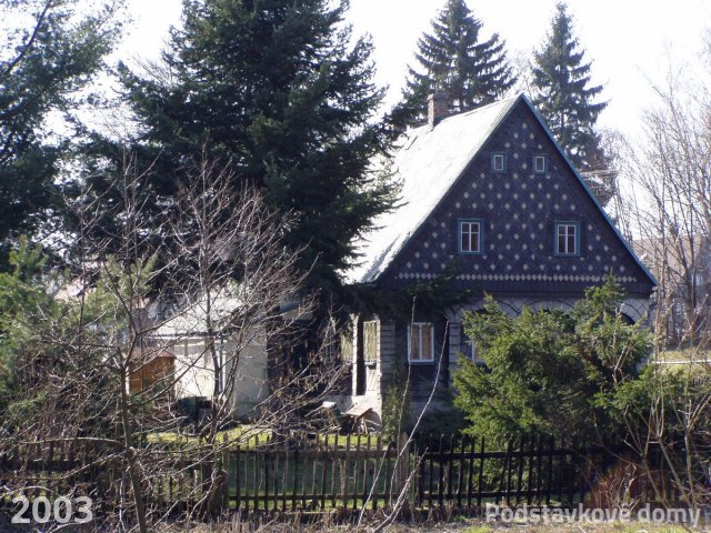 Staré Křečany č. p. 232 - Pohled na objekt (Zdroj: TUR Šluknovsko, 2003)
