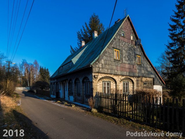 Staré Křečany č. p. 232 - Pohled na objekt (Zdroj: S. Šulcová, 2018)