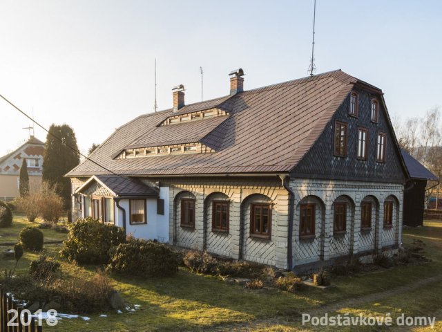 Staré Křečany č. p. 398 - Pohled na objekt (Zdroj: S. Šulcová, 2018)