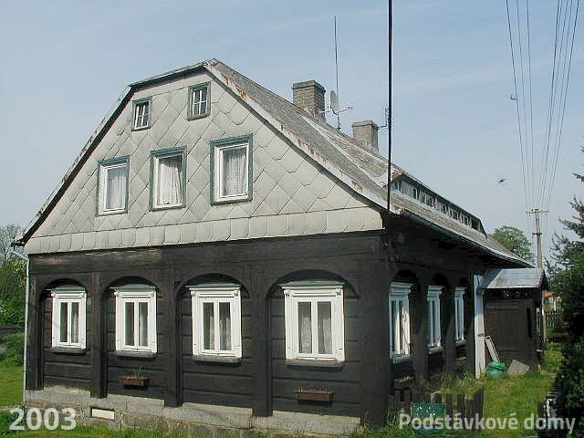 Staré Křečany č. p. 419 - Pohled na objekt (Zdroj: TUR Šluknovsko, 2003)