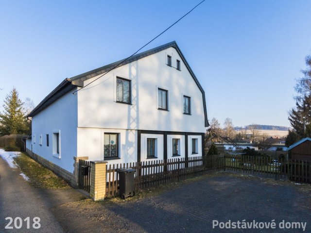 Staré Křečany č. p. 436 - Pohled na objekt (Zdroj: S. Šulcová, 2018)