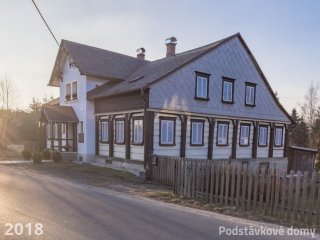 Staré Křečany č. p. 454 - Pohled na objekt (Zdroj: S. Šulcová, 2018)