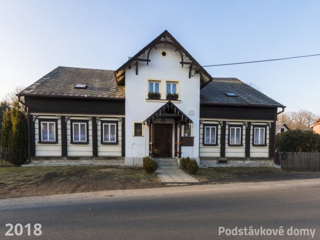 Staré Křečany č. p. 454 - Pohled na objekt (Zdroj: S. Šulcová, 2018)