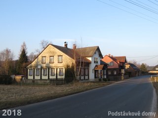 Staré Křečany č. p. 454 - Pohled na objekt (Zdroj: S. Šulcová, 2018)