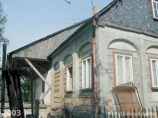 Staré Křečany č. p. 462 - Pohled na objekt (Zdroj: TUR Šluknovsko, 2003)