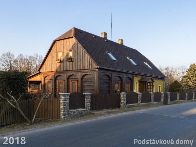 Staré Křečany č. p. 462 - Pohled na objekt (Zdroj: S. Šulcová, 2018)