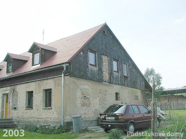 Staré Křečany č. p. 475 - Pohled na objekt (Zdroj: TUR Šluknovsko, 2003)