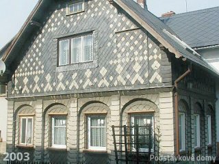 Staré Křečany č. p. 522 - Pohled na objekt (Zdroj: TUR Šluknovsko, 2003)