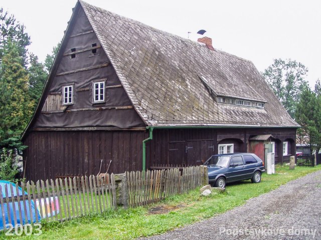 Vilémov č. p. 5 - Pohled na objekt z jihozápadu (Zdroj: TUR Šluknovsko, 2003)