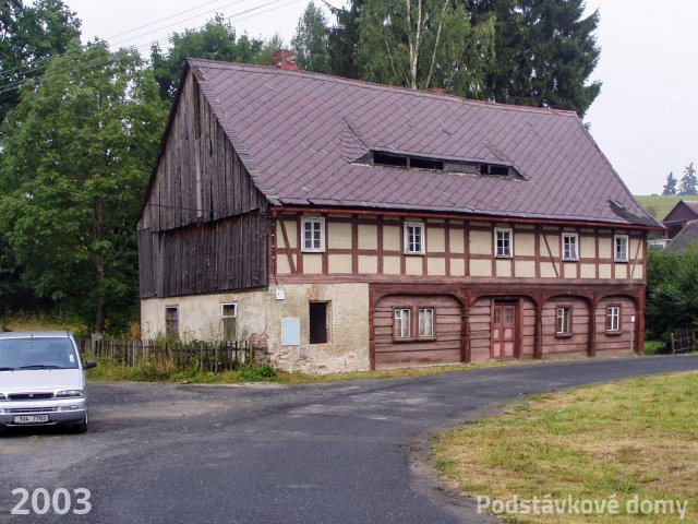 Vilémov č. p. 71 - Pohled na objekt z jihu (Zdroj: TUR Šluknovsko, 2003)